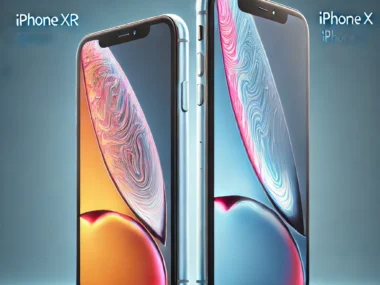 iPhone X and iPhone XR Comparation